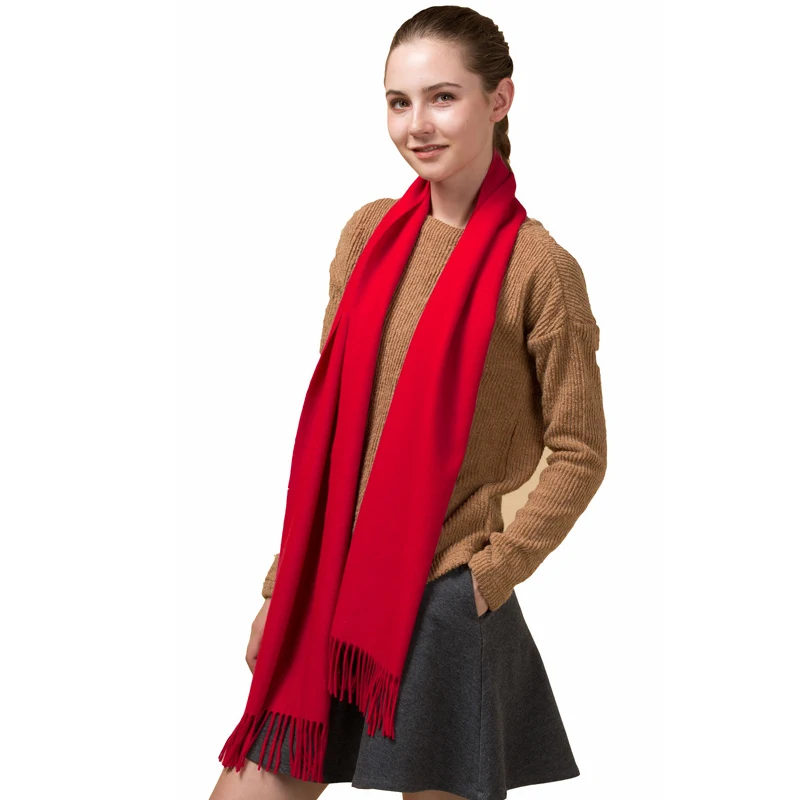 

Модные однотонные зимние шарфы из 100% шерсти, Женская Роскошная Осенняя шаль, палантин, дизайнерский кашемировый шарф для женщин, Пашмина, бандана 2022