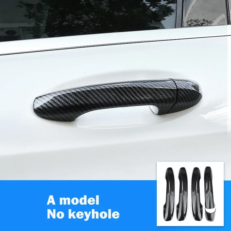 

Накладка на дверную ручку для Mercedes Benz C E GLC GLB A B GLE GLS CLA GLA Class W213 W205 X253 2016-2020 Black LHD
