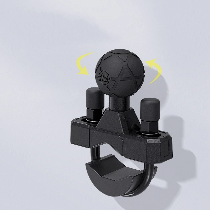 Mountain Bike Black Gopro 3D Reticulated U-shaped Ball Head IAMOK Motion Camera Mounting Base Bicycle Accessories