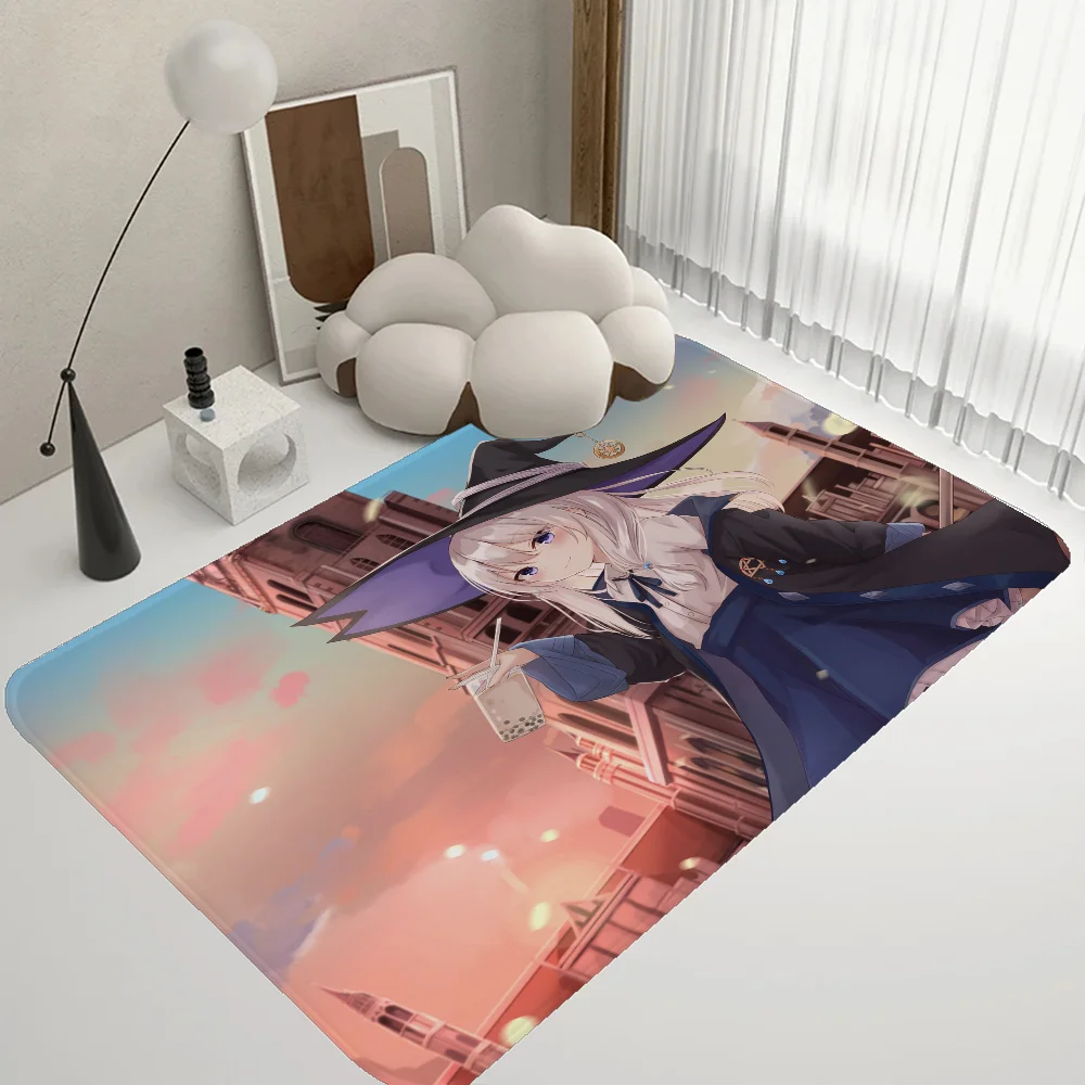 Majo No Tabitabi Door Mat Washable Non-Slip Living Room Sofa Chairs Area Kitchen Toilet Rug