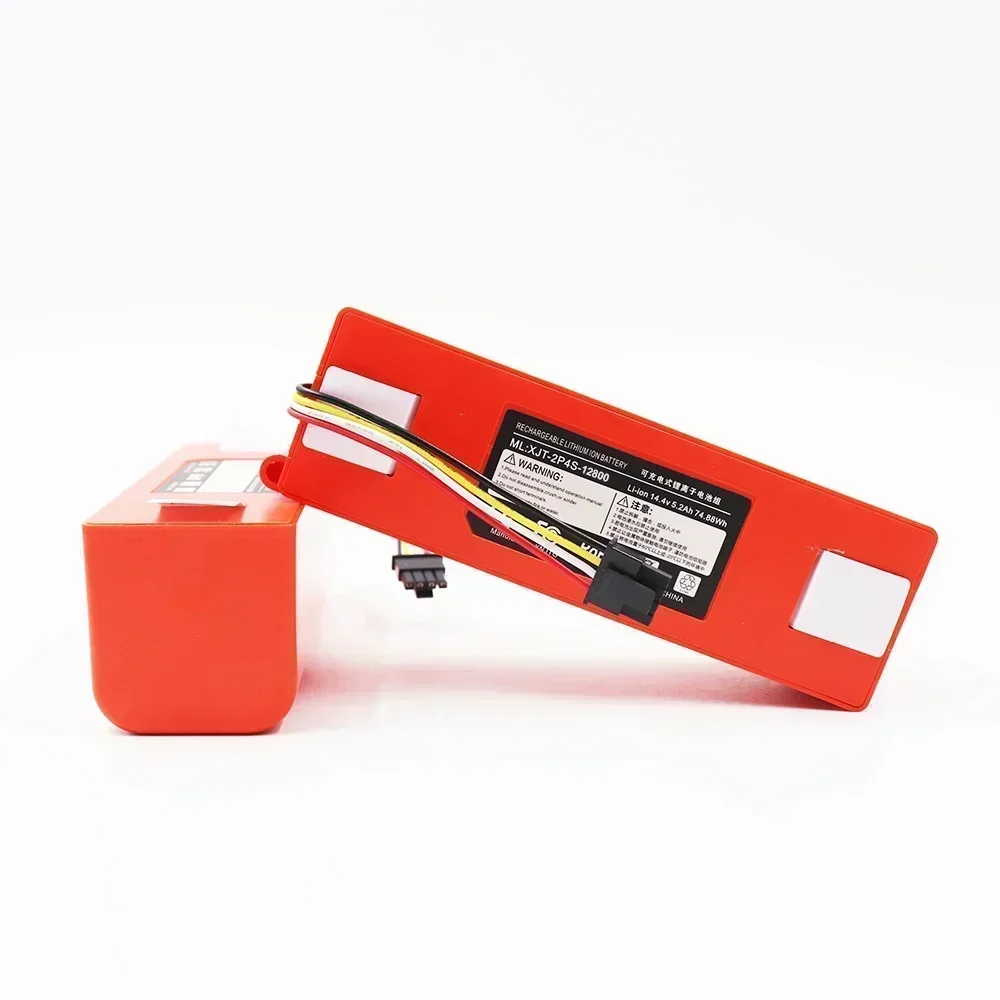 BRR-2P4S-5200S 14 4 В 12800 мАч сменный аккумулятор для робота-пылесоса Xiaomi Roborock S55 S60 S65 S50 S51 S5