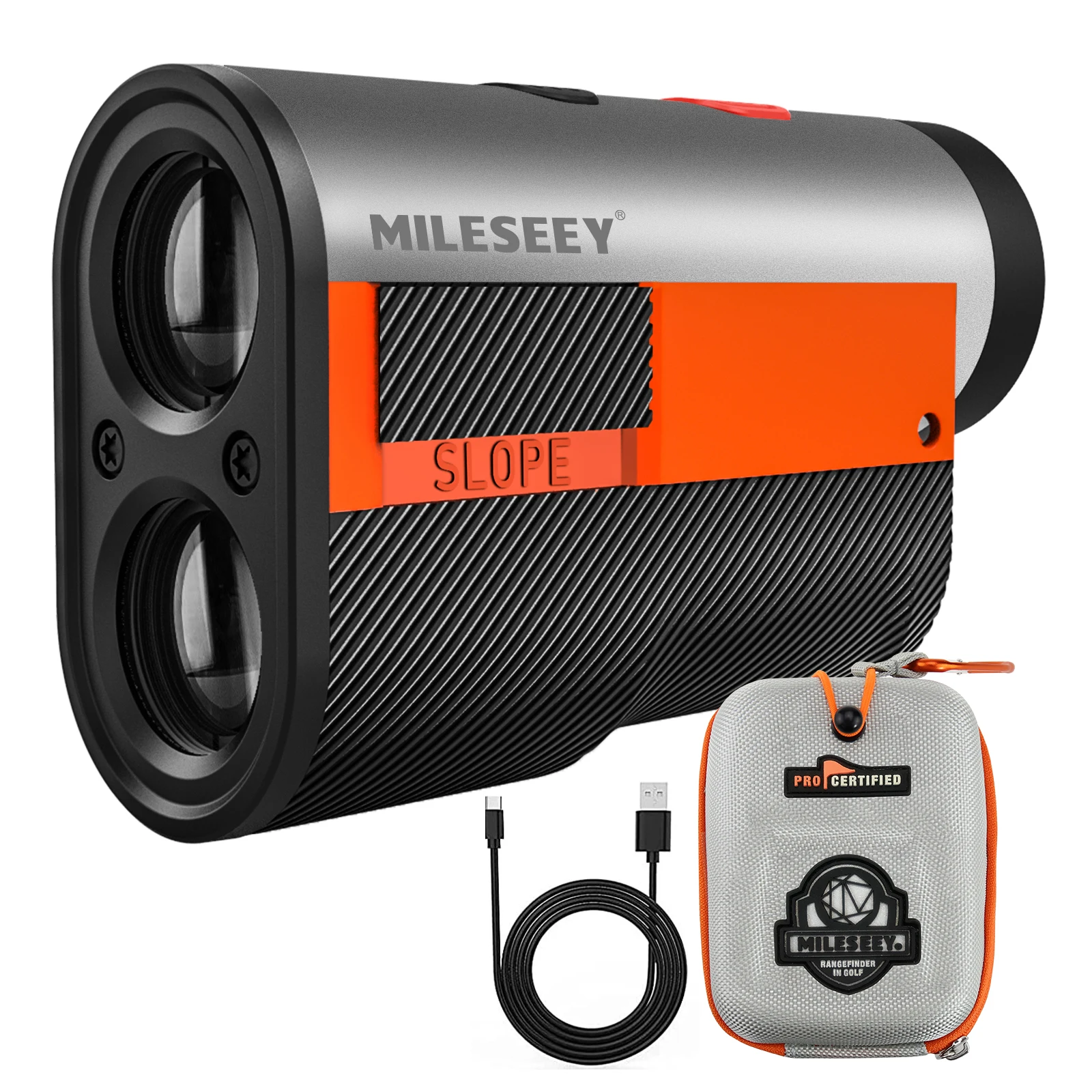 

New Mileseey GPF12 Slope Switch Golf Laser Range Finder Laser Rangefinder