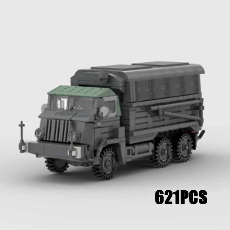 Конструктор звёздный из фильма Moc 660 Военная панель грузовик технология