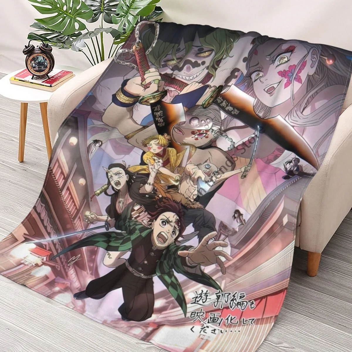 

Anime Hunter X Hunter Blankets Fleece Print Japanese Anime Soft Throw Blanket for Bedding Outdoor Bedding Throws