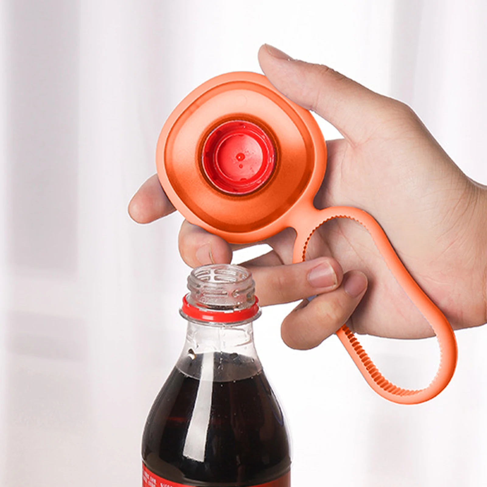 

Rubber Bottle Opener Gripper Beer Opener Bartender Accessories Silicone Non-slip Can Opener With Gear Kitchen Supplies