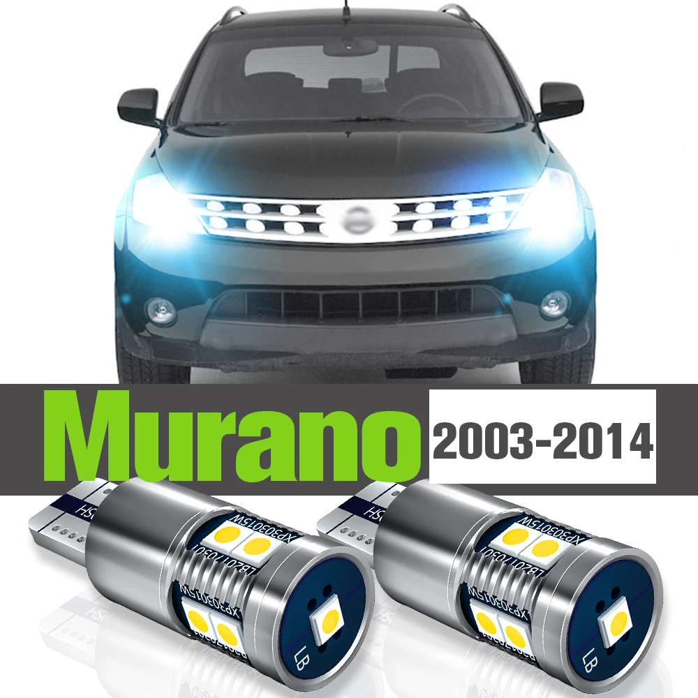 

2x LED Parking Light Accessories Clearance Lamp For Nissan Murano Z50 Z51 2003-2014 2005 2006 2007 2008 2009 2010 2011 2012 2013