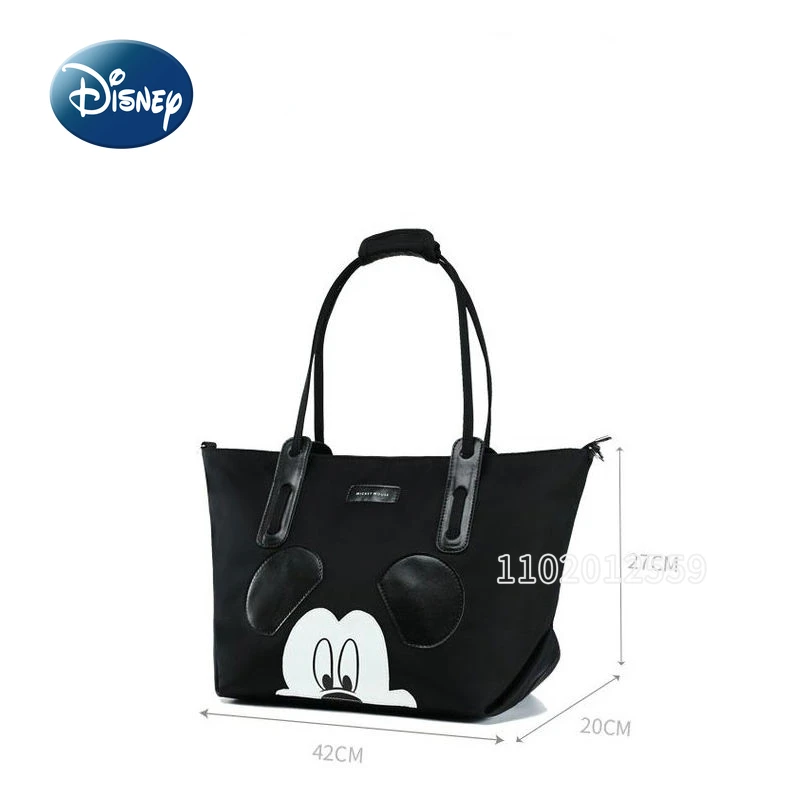 Disney Mickey Minnie Original New Diaper Bag Handbag Cartoon Cute Baby Diaper Bag High Capacity Baby Bag High Quality Handbag
