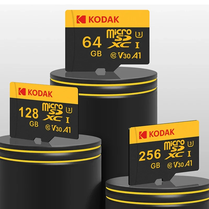 KODAK MicroSD карта памяти 32/64/128/256 ГБ Class10 U3