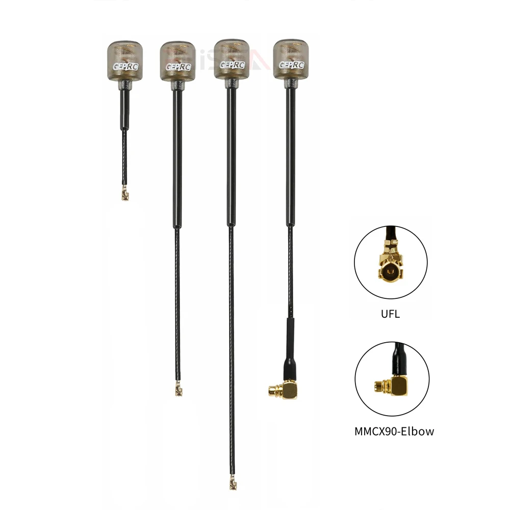 2 шт. GEPRC Peano 5,8G антенна дБи LHCP / RHCP UFL / MMCX для DJI Caddx цифровые/аналоговые FPV Freestyle дроны DIY части