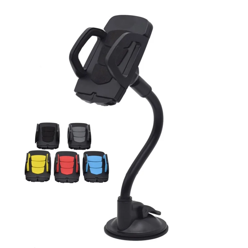 

Universal Long Arm Strong Suction Windscreen Dashboard Car Phone Holder Cradle Universal Phone Car Holder