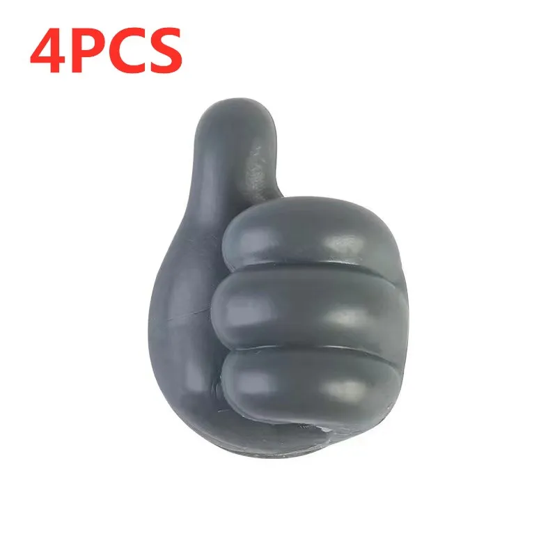 Силиконовые настенные крючки для большого пальца 4/10 шт.