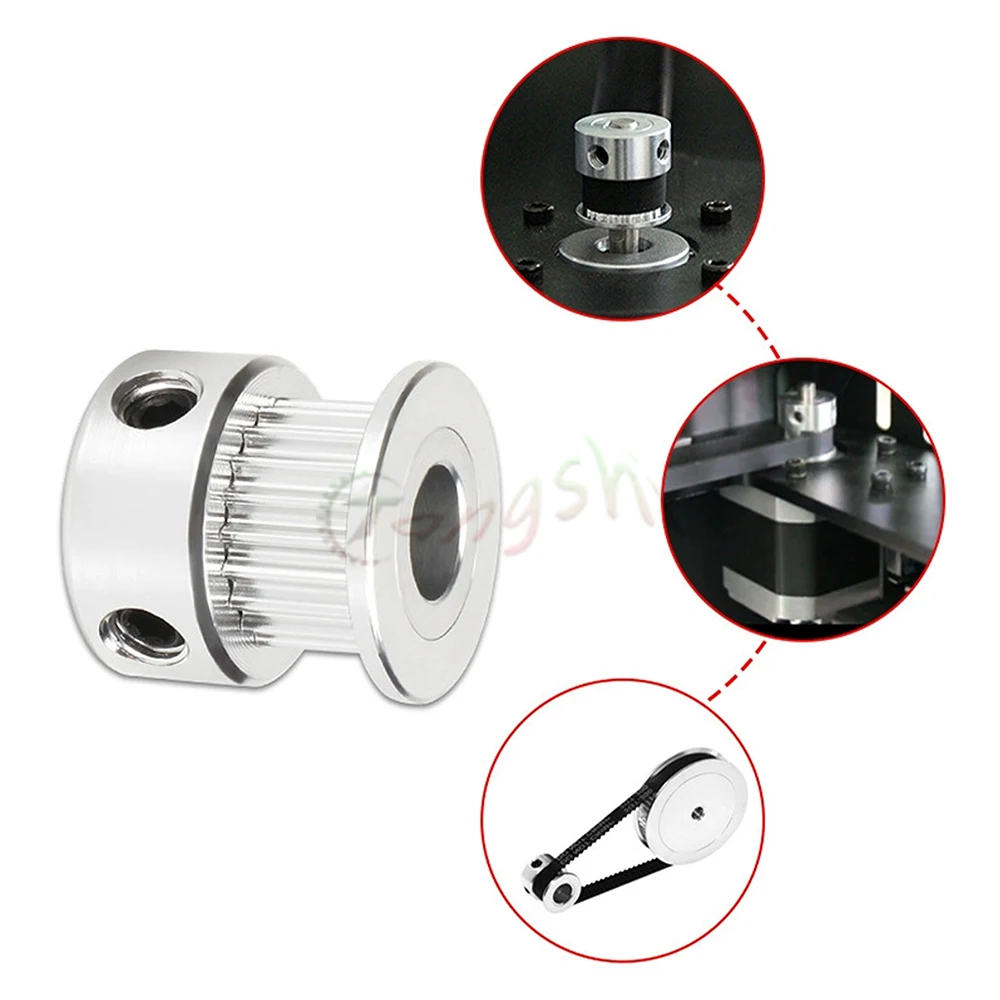 2GT 16-зубчатый шкив с отверстием типа K 3/3.17/4/5/5.5/6/6. Ширина ремня 35 мм 5/6/7/9/10/15 GT2 16