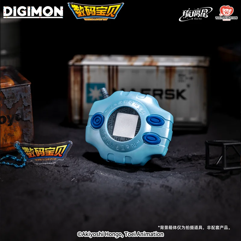 Фото Оригинальный 3D-кулон Digimon Digivice в стиле аниме, серия Blind Box: Храбрость - Тай Ягами, Фигурка Судьбы - Уиллс, Загадочная коробка-сюрприз, модель, подарок №3