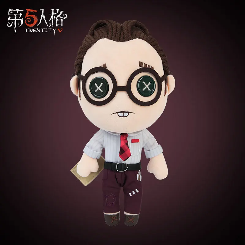 

Anime Game Identity V Lawyer Freddy Riley Cosplay Change Suit Plush Doll Kawaii Anime Dress Up Clothing Stuffed Toy Doll Gifts