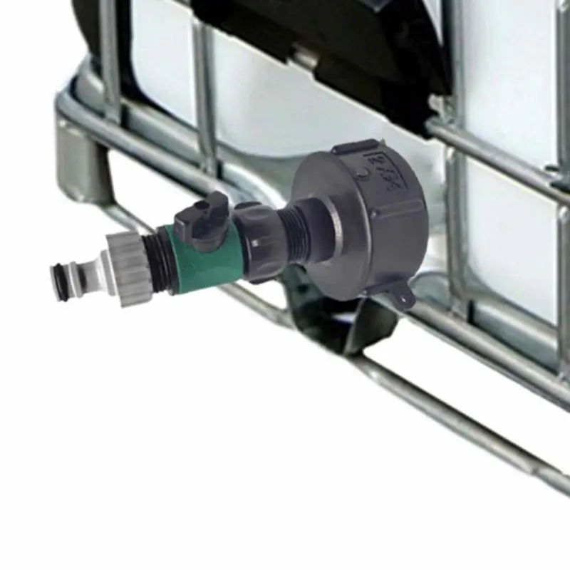 

IBC адаптер для бака 34 'резьбовой соединитель сменный фитинг для садового шланга быстроразъемный фитинг