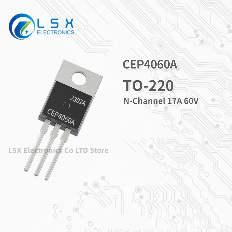 

10 шт. новые оригинальные прямые продажи с завода, транзистор с полевым эффектом МОП 4060a TO-220 N 17 а 60 в