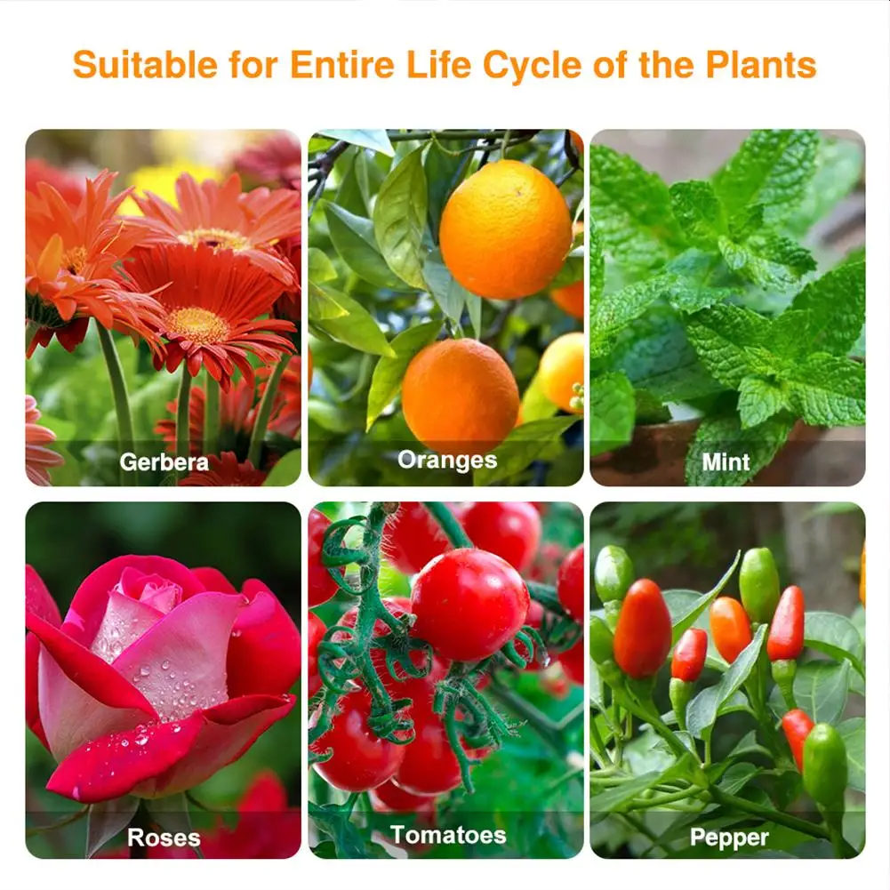 Светодиодная УФ-лампа для выращивания растений лампочсветильник саженцев