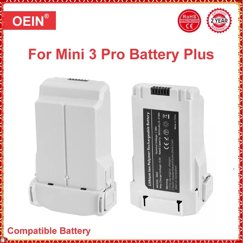 3850 мАч для Mini 3 Pro аккумулятор плюс емкость совместимый 3/Mini RC Drone интеллектуальные