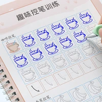 fun control pen childrens groove practice copybook reusable magic copybook calligraphy learning lettering painting art supplies