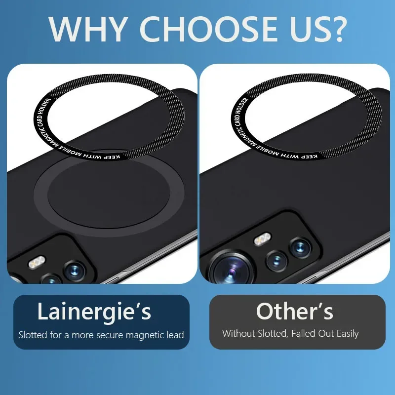 Ультратонкий Бескаркасный магнитный беспроводной зарядный чехол для Xiaomi Mi 14 13 12S