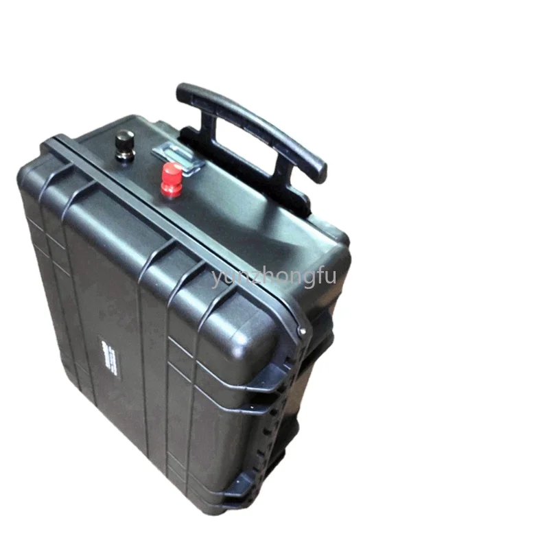 

FS waterproof 36V 100AH Lifepo4 lithium battery BMS 12S with wheel trolley case for 4300W 3500w scooter bike boat +10A Charge