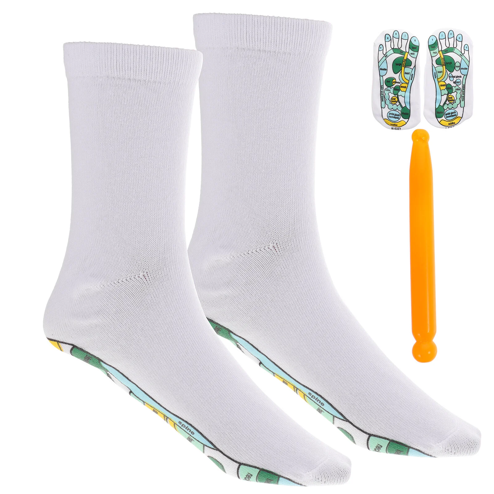 

Раздельные носки для ног, домашние женские раздельные носки с пятью пальцами, декоративные носки из эластичного волокна для акупрессуры