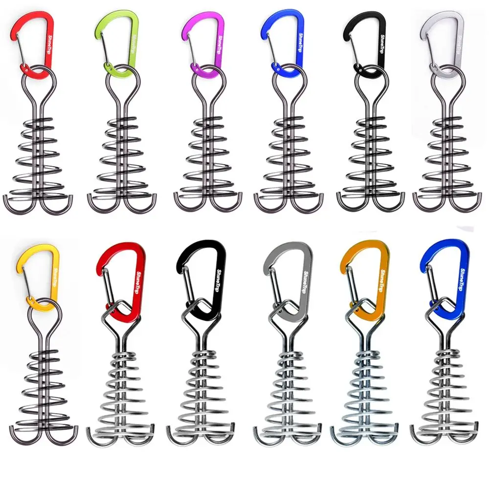 

Высококачественные Аксессуары для кемпинга и пешего туризма, прочная веревочная Пряжка, карабин, прищепка, пружинный осьминог