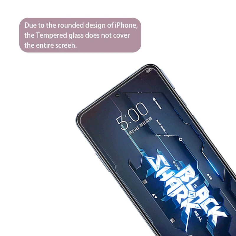 Закаленное стекло для xiaomi black shark 5 pro rs защита экрана на blackshark blackshark5 shark5 5pro