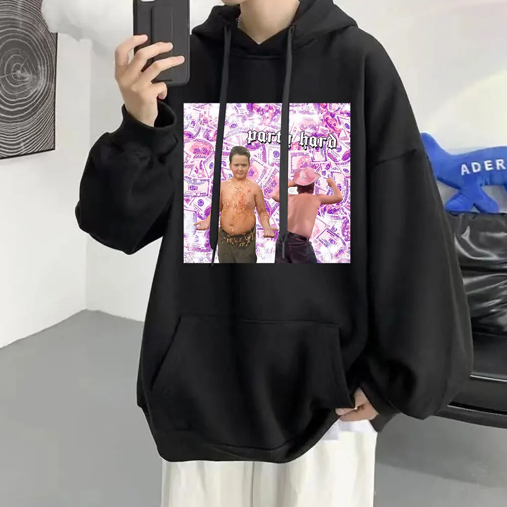 

Party Money Gibby Icarly Meme Graphics Print Tracksuit Women's Oversized Winter Long Sleeves Streetwear Hip Hop Unisex Hoodie