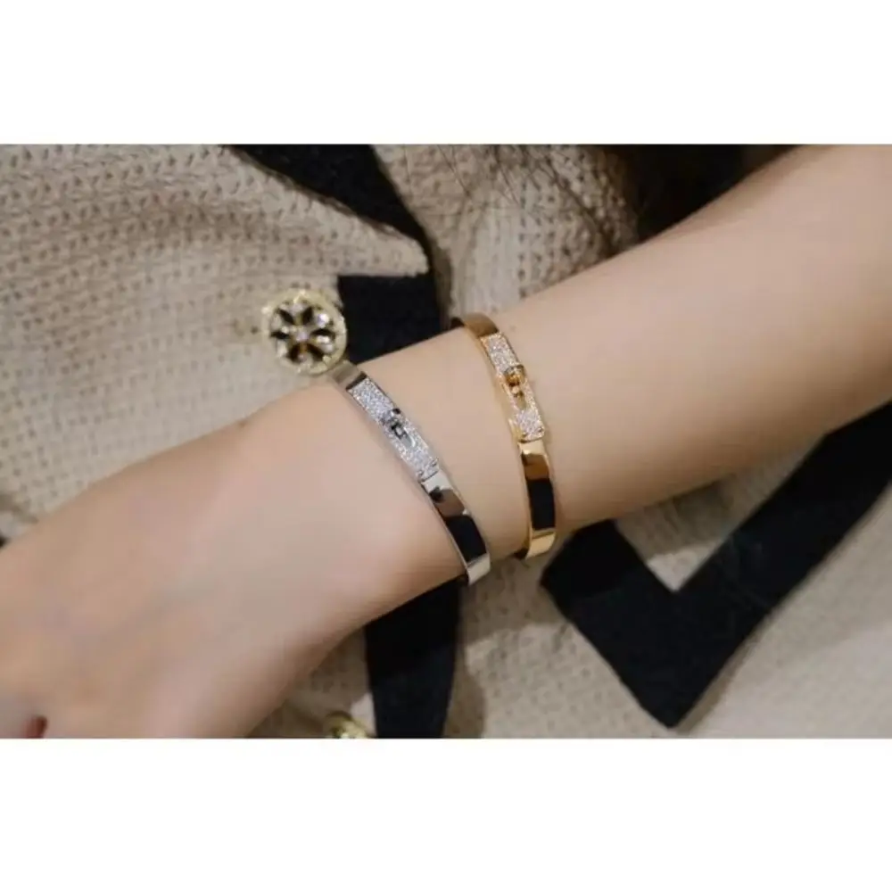 Браслет из серебра 925 пробы для дам классические украшения или розовые банкетные