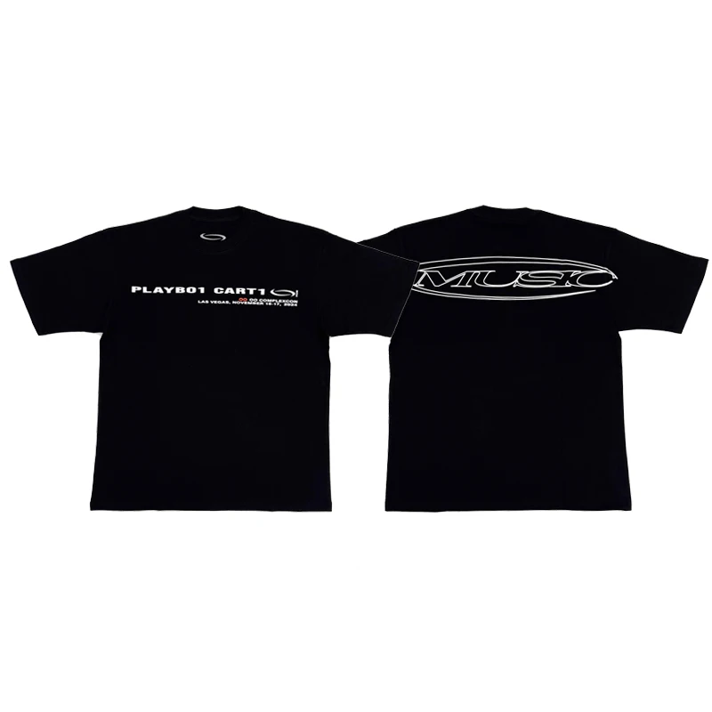 Мужские футболки Playboi Carti Opium хлопок