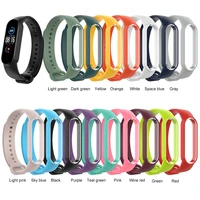 for xiaomi mi band 5 strap replacement nfc wrist straps bracelets silicone watch band for xiaomi mi band wristband strap for mi5