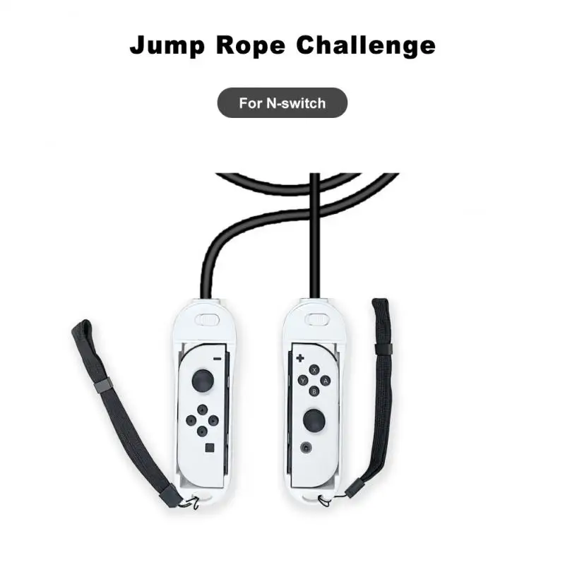 

For Switch Jump Rope For Jump Rope Challenge Sports Game rope skipping Gamepad Controller Handle Grip Skip Rope Accessories