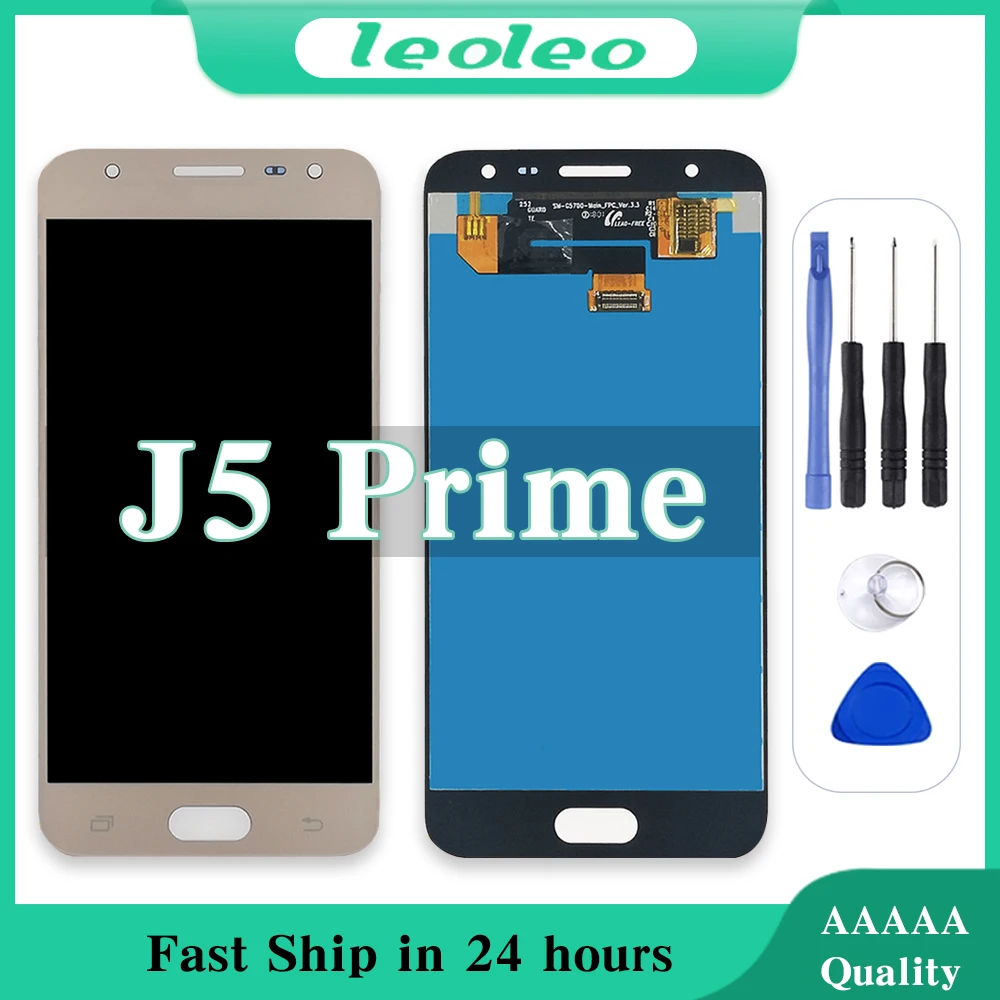 

Original Oem Lcd Screen Of Samsung Galaxy J5 Prime G570 G570F G570M On5 2016 G5700 Lcd Display Digitizer Assembly Replacement