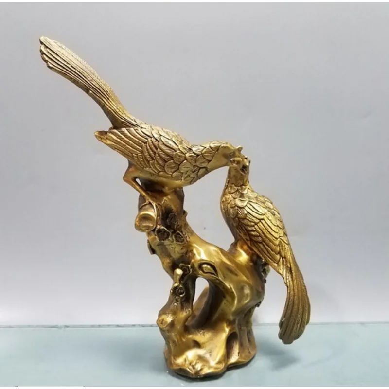 

Медная статуя из чистой меди, счастливая слива, домашние двойные Свадебные украшения