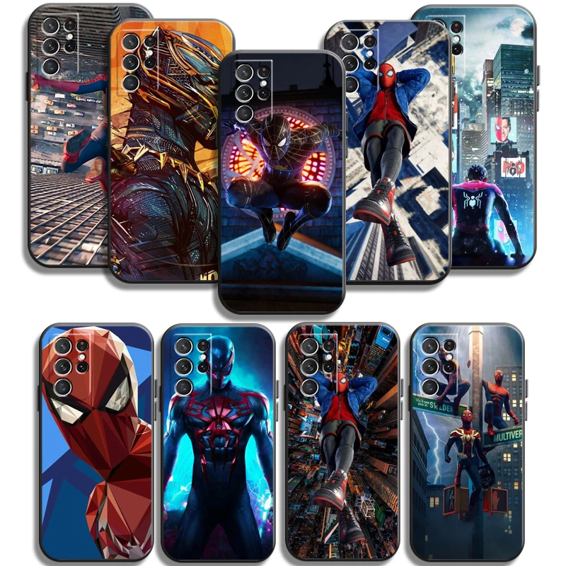 

Marvel Spiderman Phone Cases For Samsung Galaxy A21S A31 A72 A52 A71 A51 5G A42 5G A20 A21 A22 4G A22 5G A20 A32 5G A11 Funda