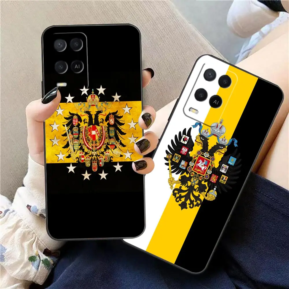 

Case For OPPO A94 A93 A83 A79 A78 A76 A74 A73 A59 A57 A55 4G A53 5G A33 A17 A16 A15 Case Russian Double-Headed Eagle Flag Emblem