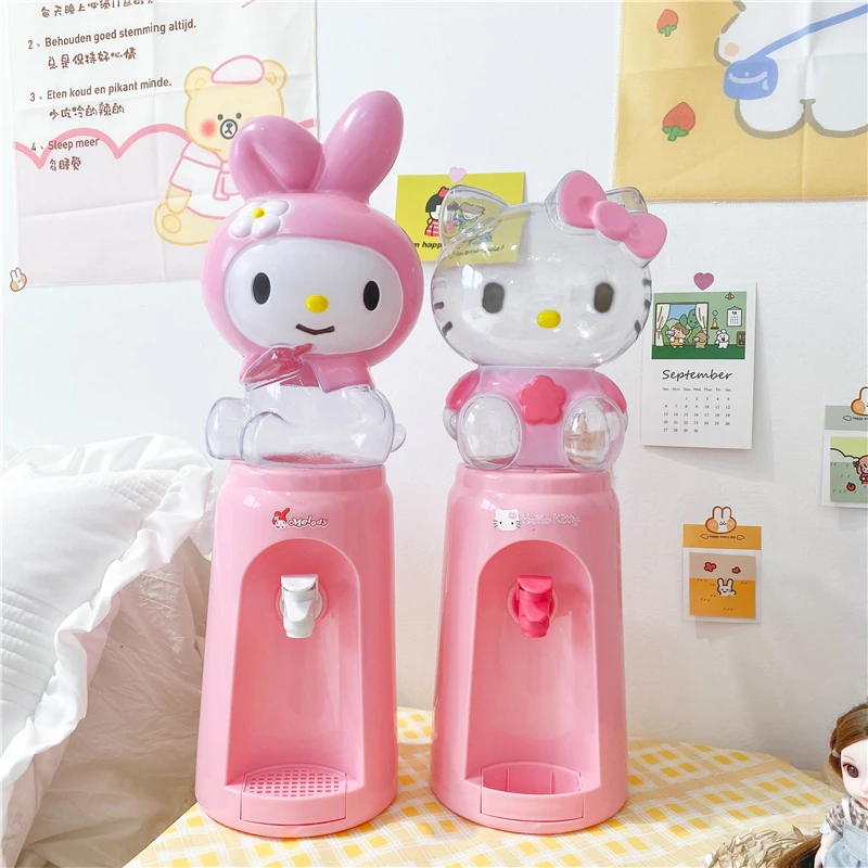 Hello Kittys My Melody-dispensador de agua Kawaii Sanrio de 2L, juguetes de gran capacidad para niñas
