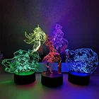 3D Светодиодная лампа дневного света, Противоударная фигурная лампа для игровой комнаты, детский подарок на день рождения, лампа манга, неоновая вывеска для настройки стола в спальне