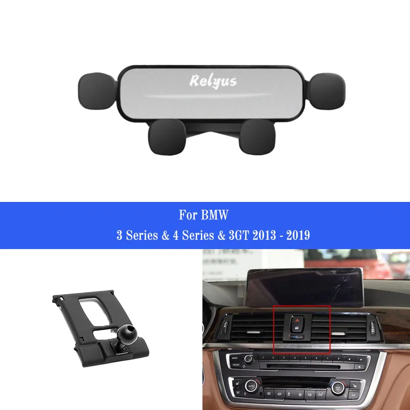 

Car Mobile Phone Holder Smartphone Mounts Holder Gps Stand Bracket for BMW 3 4 Series 3GT F30 F31 F34 F35 F36 F82 2013-2019