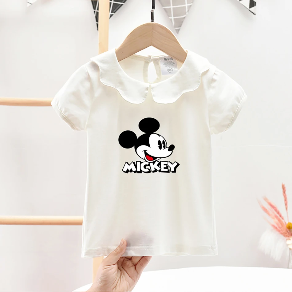 

Детские футболки с коротким рукавом и воротником «Питер Пэн»