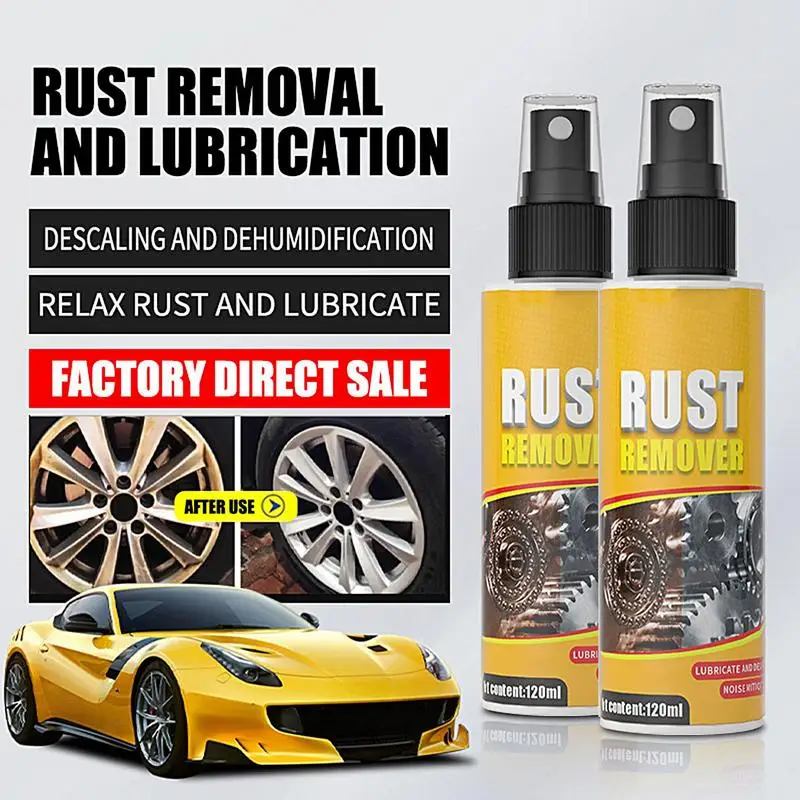 

Rust Removal Spray For Car Iron Remover Car Detailing Rust Remover Spray Car Rust Remover Wheel Iron Powder Polish Spray