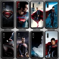 dc superman henry cavill phone case for huawei honor 30 20 10 9 8 8x 8c v30 lite view 7a pro