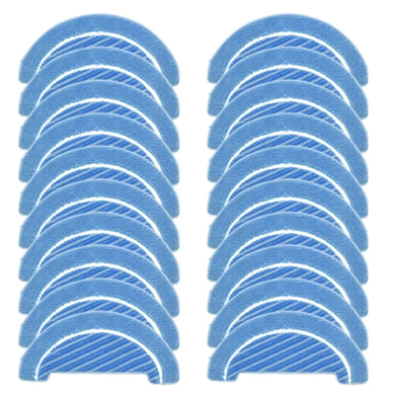 

20Pcs Replacement Mop Cloth Rags For Conga 1090 Robot Vacuum Cleaner Parts Accessories