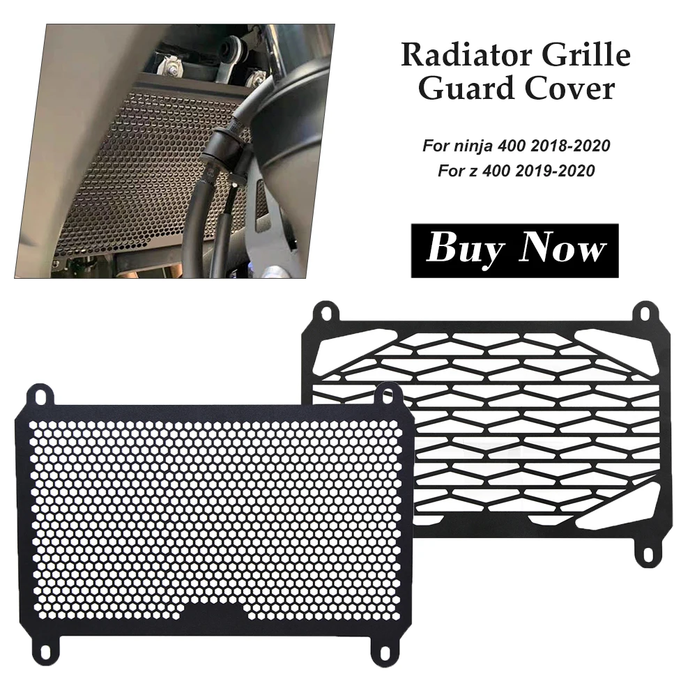

For Kawasaki Z400 Ninja 400 Z 400 Ninja400 2019 2020 2021 2022 2023 Motorcycle Radiator Guard Protector Grille Cover Accessories