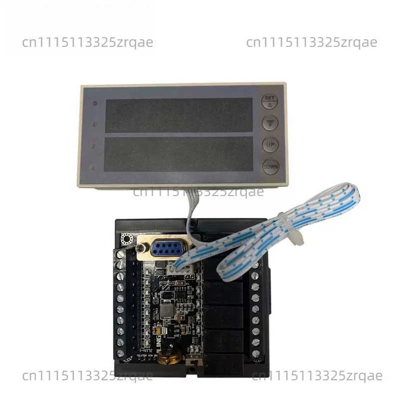 Фото Модуль задержки действия PLC FX1N-14MR с программным кабелем и корпусом №3