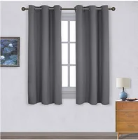 Modern Blackout Curtains For Living Room Bedroom Window Treatment Blinds Finished Drapes Solid Color Kitchen Curtains Custom 1pc