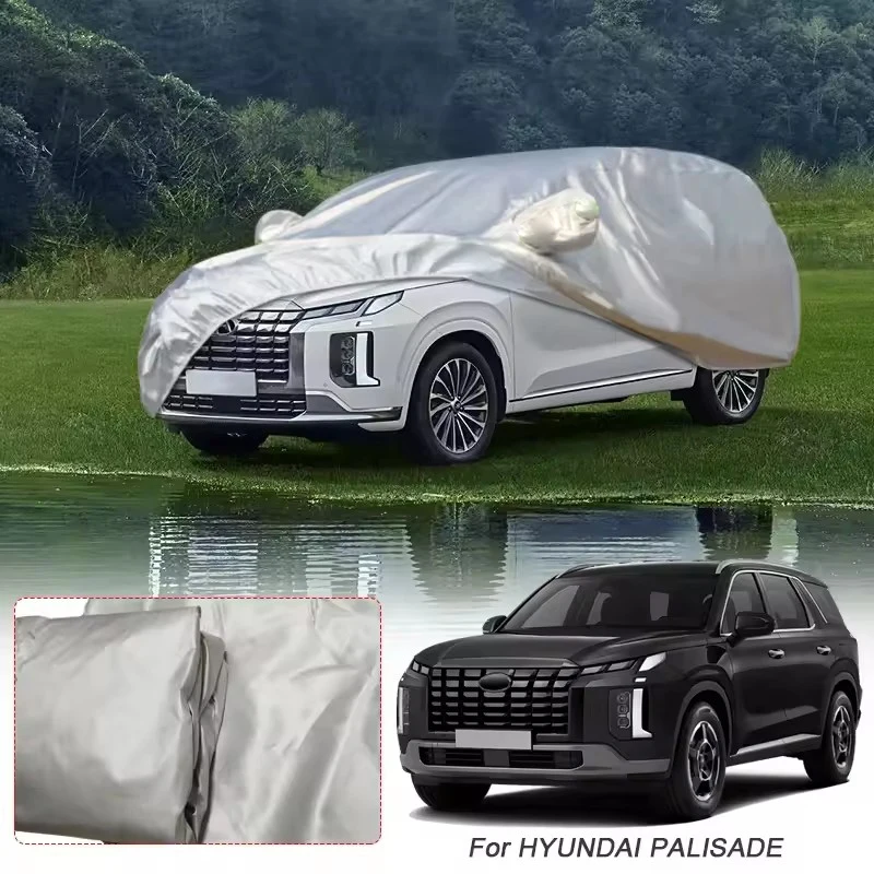 

Автомобильный чехол для HUNDAI BAYON,CRETA,KONA,NEXO,PALISADE,SANTA FE,TUCSON,VENUE, пылезащитный, устойчивый к ультрафиолетовому излучению и водонепроницаемая автомобильная одежда