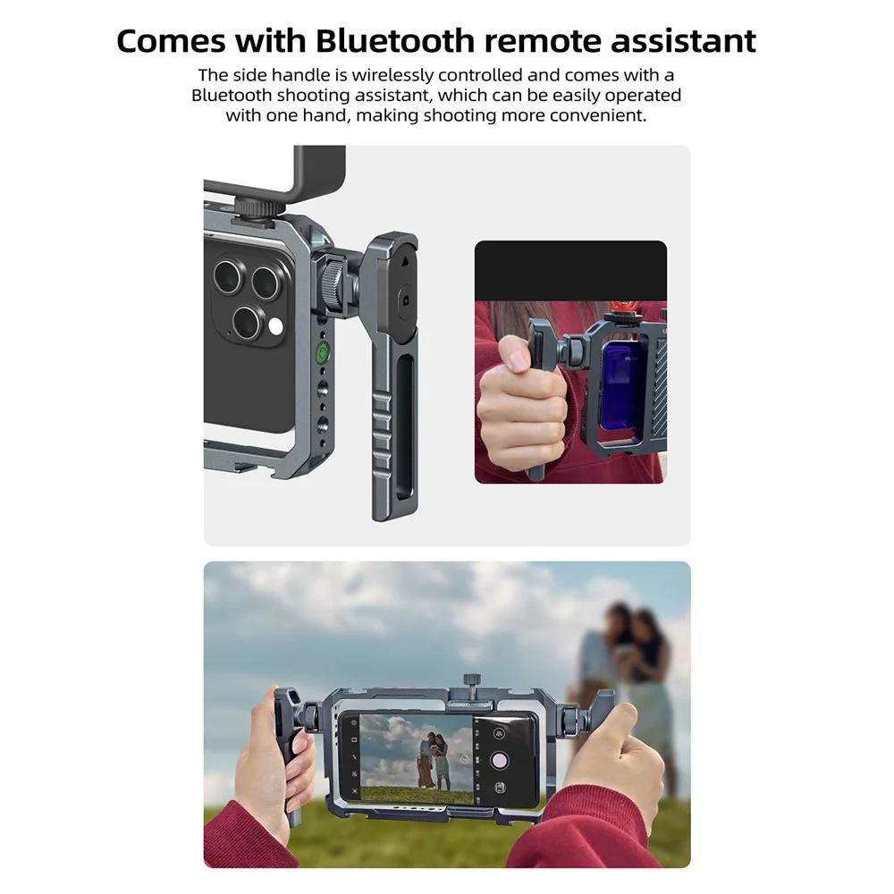 Универсальный металлический держатель для телефона умный стабилизатор с