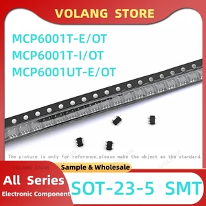 10Pcs/LOT MCP6001T-E SOT-23-5 Series SMD MCP6001T-I/OT CHIP MCP6001UT-E/OT